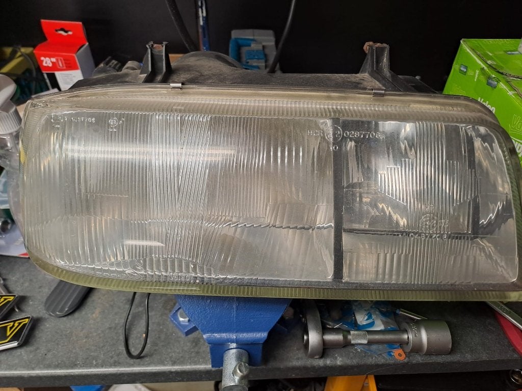 Renault R19 16v fase1 koplamp, Auto-onderdelen, Ophalen, Gebruikt, Renault
