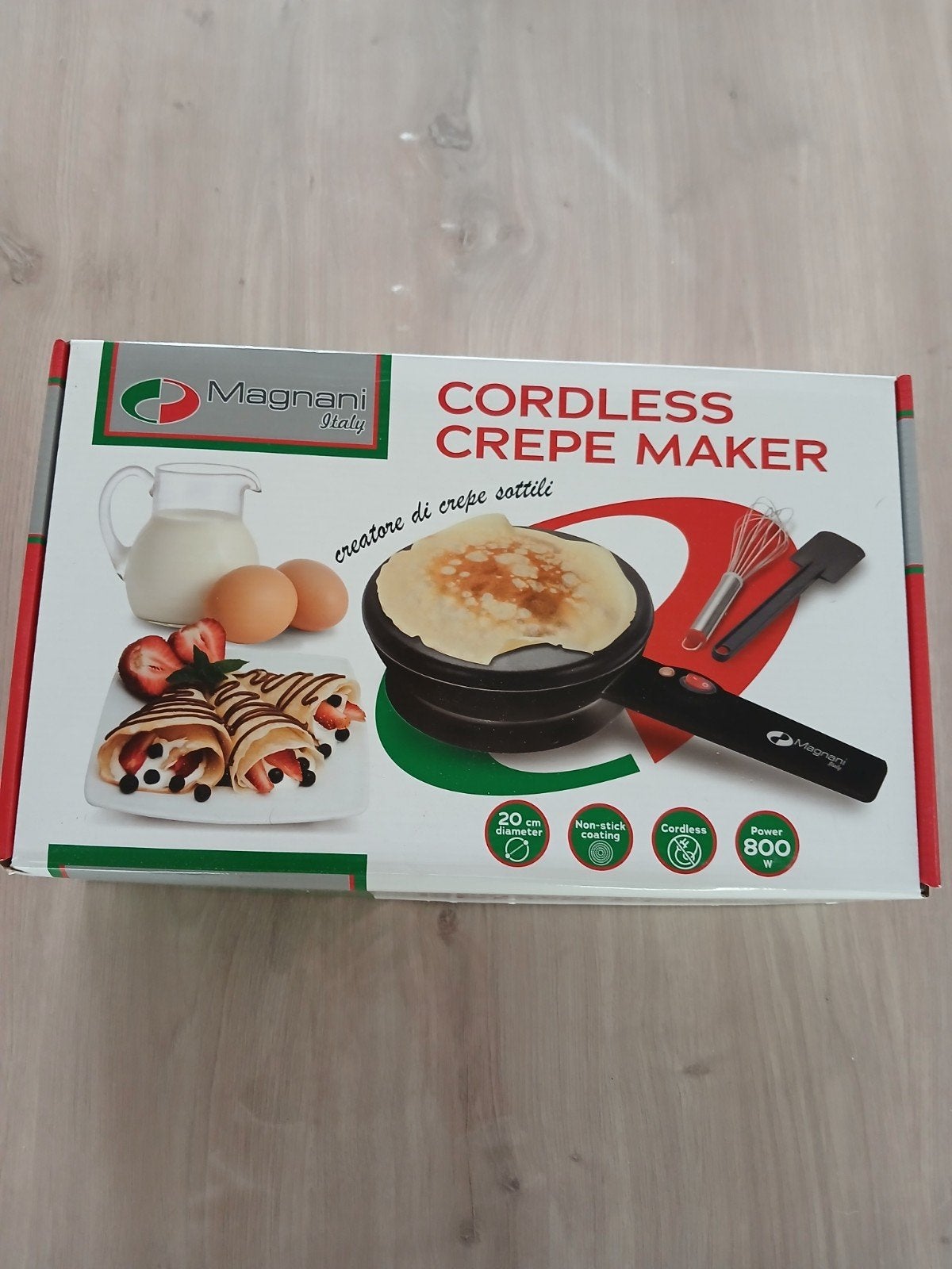 Crêpière sans fil Magnani, Enlèvement, Plaques amovibles, Neuf