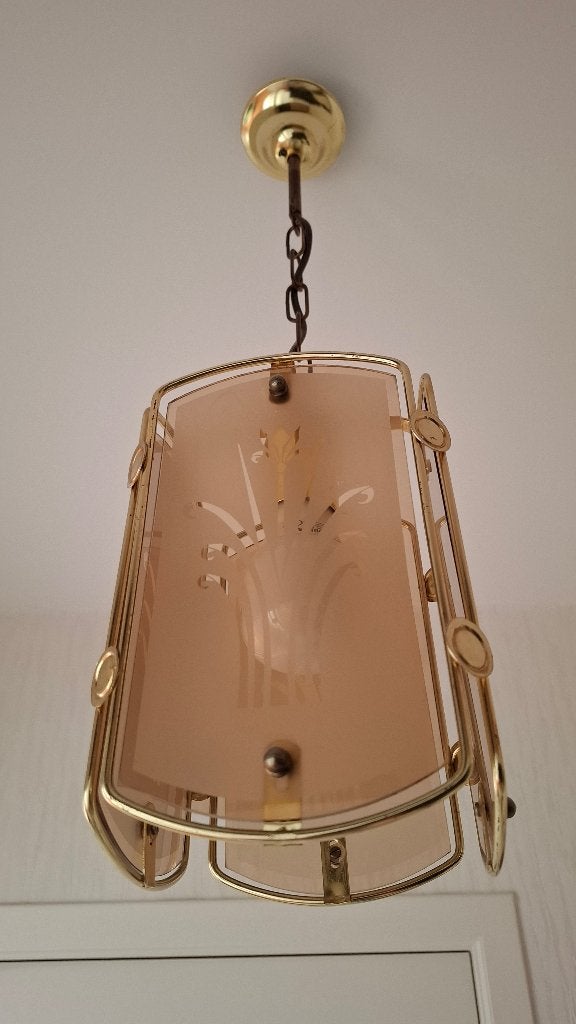 Suspension vintage (pour hall) typique année 1970/1980, Enlèvement