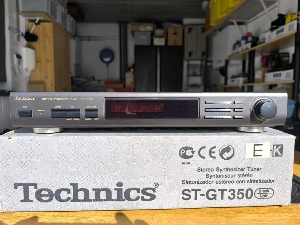 TECHNICS ST-GT 350 - Stereo Synthesizer Tuner, Enlèvement, Comme neuf, Analogique