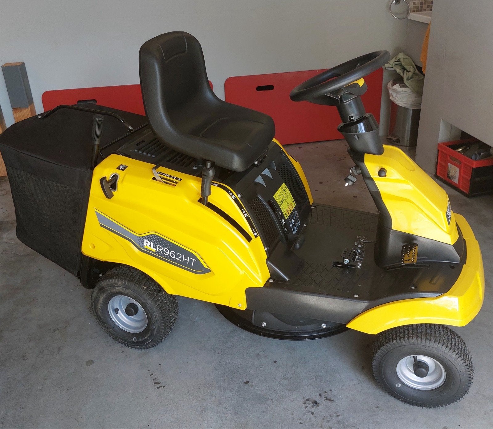 Elektrische start van de tractormaaier., Tuin en Terras, Zitmaaiers, Ophalen, Elektrische starter