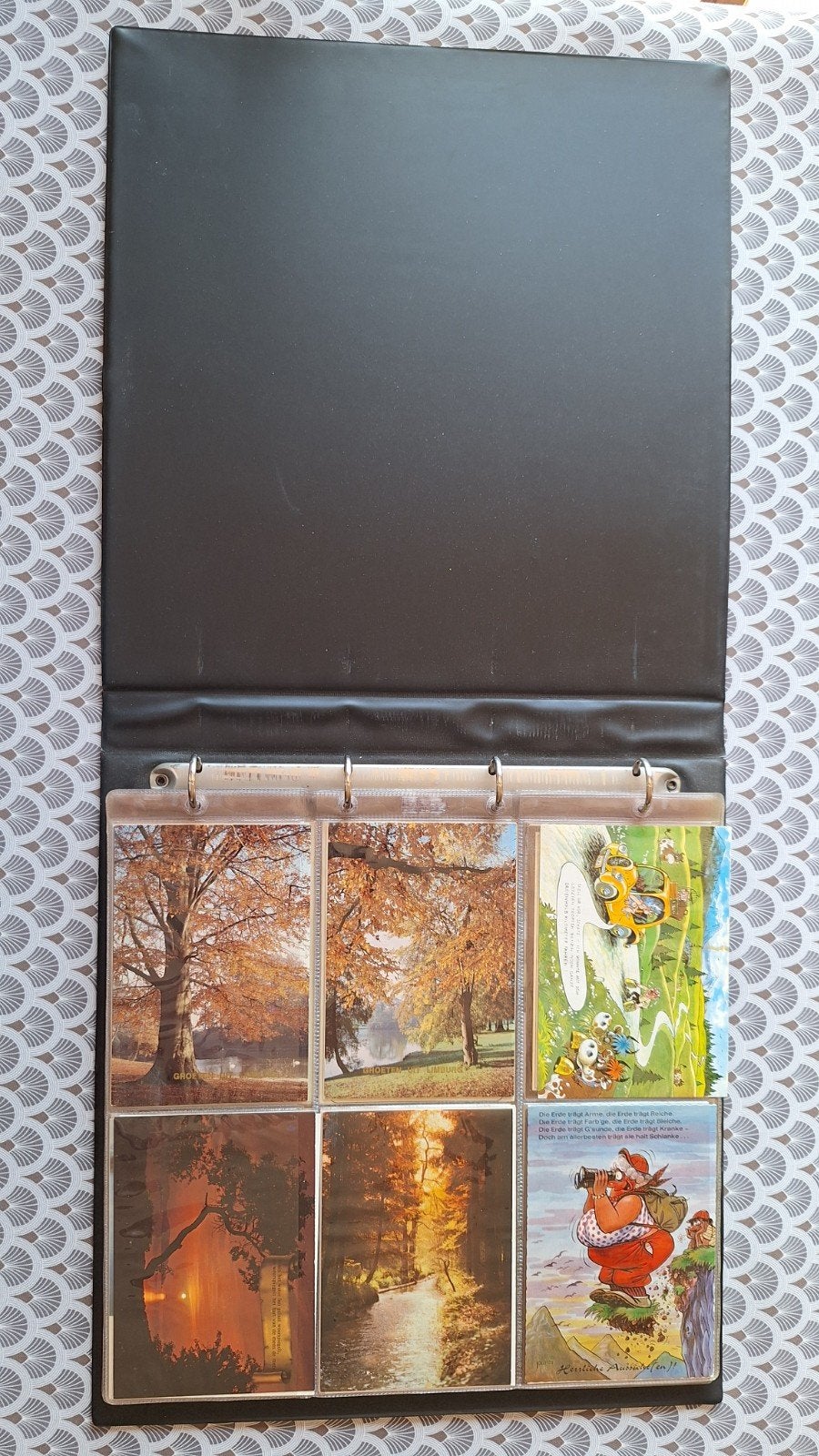Album voor postkaarten met of zonder kaarten te bekomen., Verzamelen, Ophalen of Verzenden, 1960 tot 1980, Ongelopen, Overige thema's
