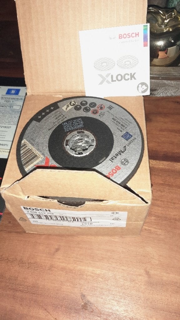 snijschijven bosch 125 *2.5, Ophalen, Nieuw