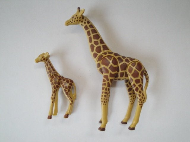 Playmobil Zoo - giraf en giraf, Ophalen of Verzenden, Zo goed als nieuw