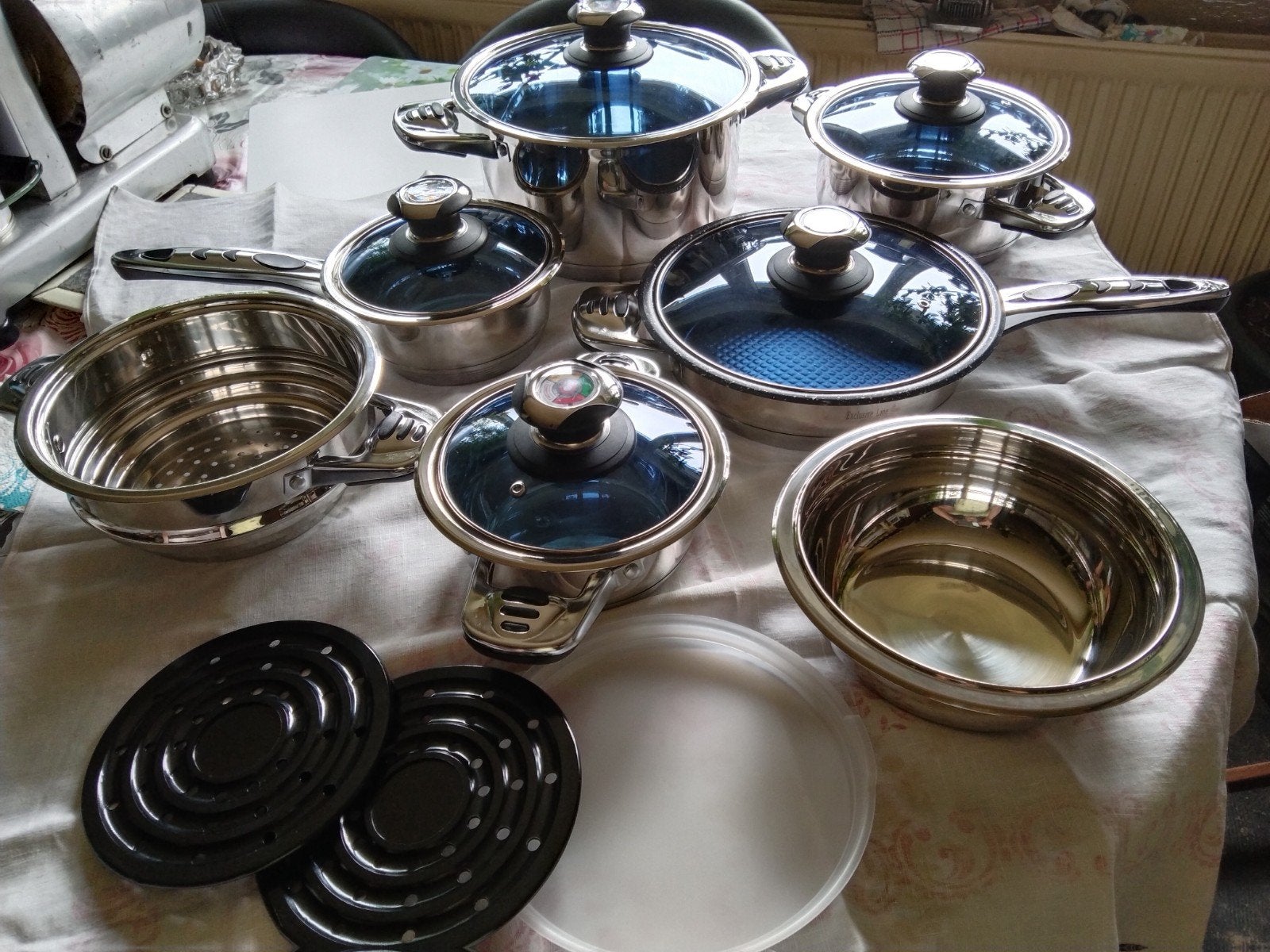 Casseroles, Enlèvement, Inox