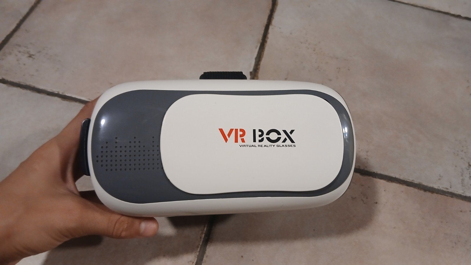 vr bril, Ophalen