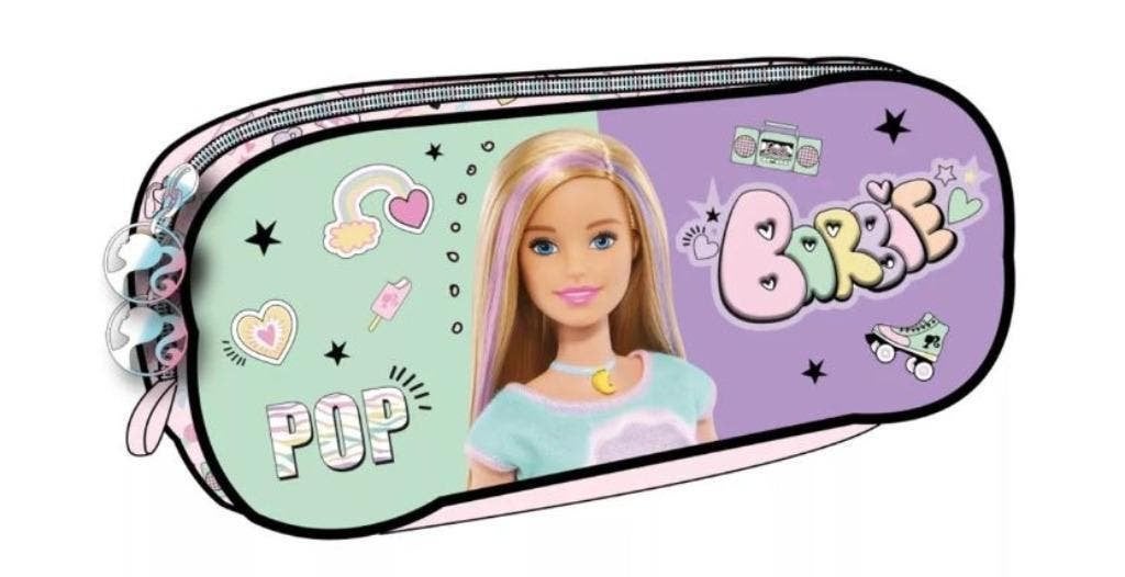 Barbie Etui - Dubbellaags Schooletui / Pennenzak - Pop, Divers, Fournitures scolaires, Neuf, Enlèvement ou Envoi
