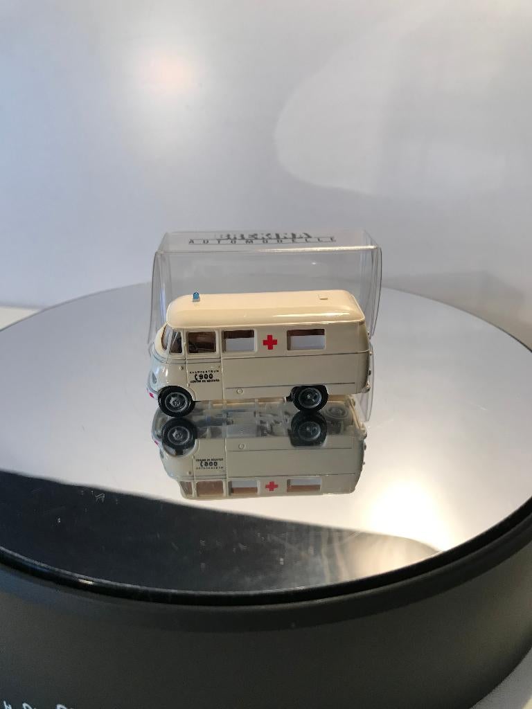 HULPCENTRUM 900 - BREKINA - MERCEDES-BENZ JUMBO - 1:87, Verzenden, Nieuw, Bus of Vrachtwagen, Brekina