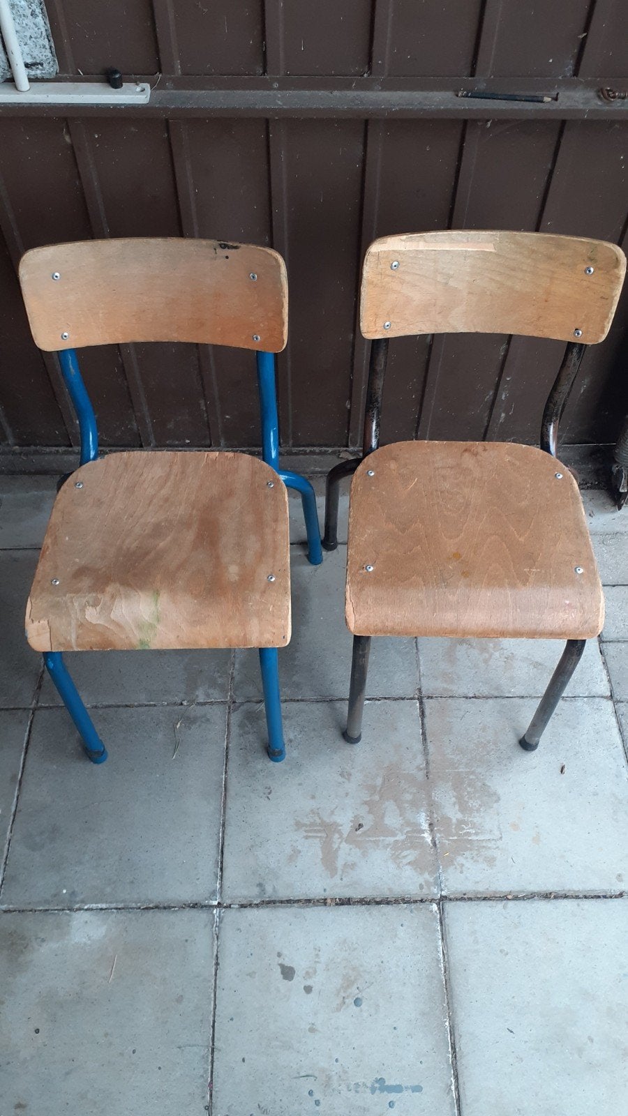 Schoolstoeltjes 6 stuks., Enlèvement, Utilisé