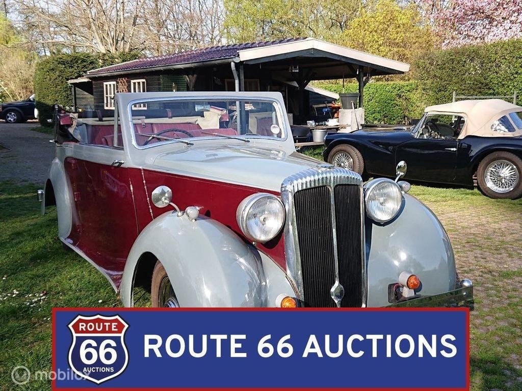 Daimler DB18 4-Passenger Drophead Coupé | 1950 | Route 66 A, Overige merken, Zwart, Bedrijf, Handgeschakeld