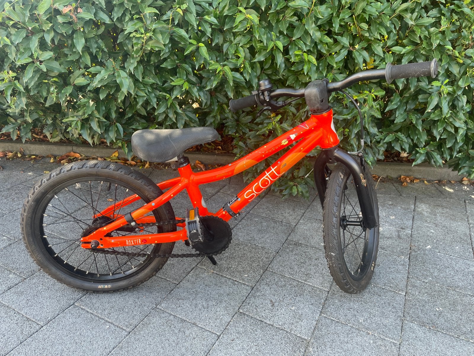 Kinderfiets scott roxter 16 inch, Fietsen en Brommers, Ophalen, Gebruikt, 16 tot 20 inch