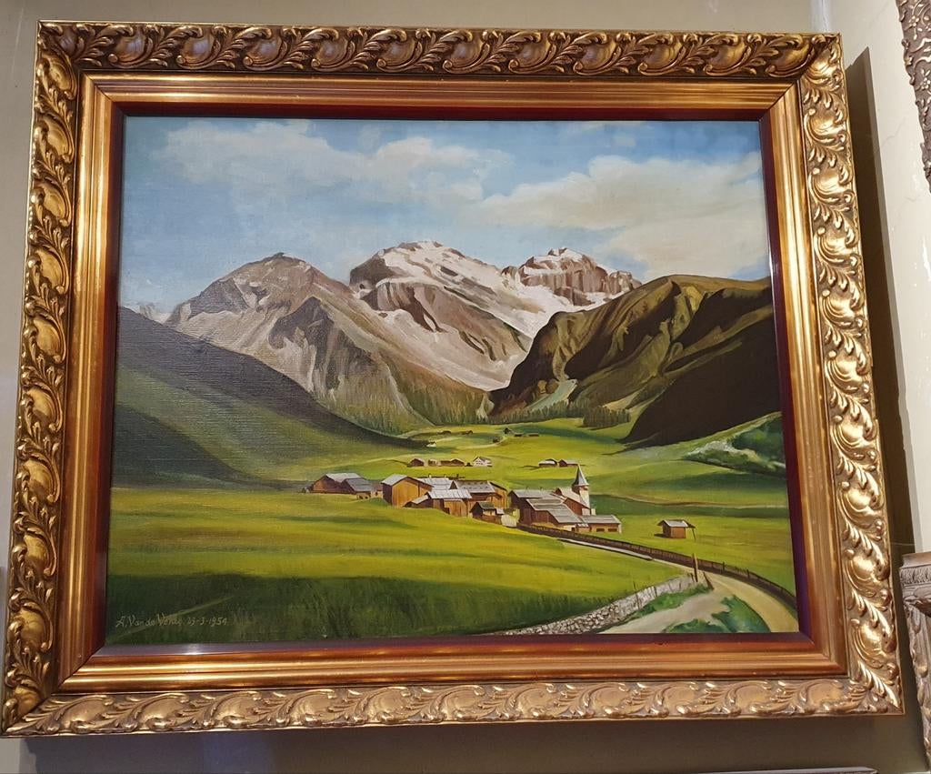Prachtig verguld gouden kader / lijst 78 x 90 cm, Antiek en Kunst, Kunst | Schilderijen | Klassiek, Ophalen