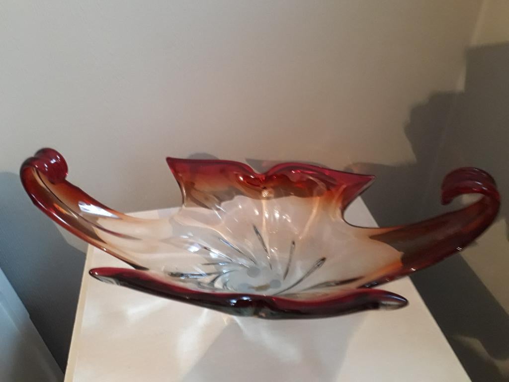 Murano schaal, Ophalen