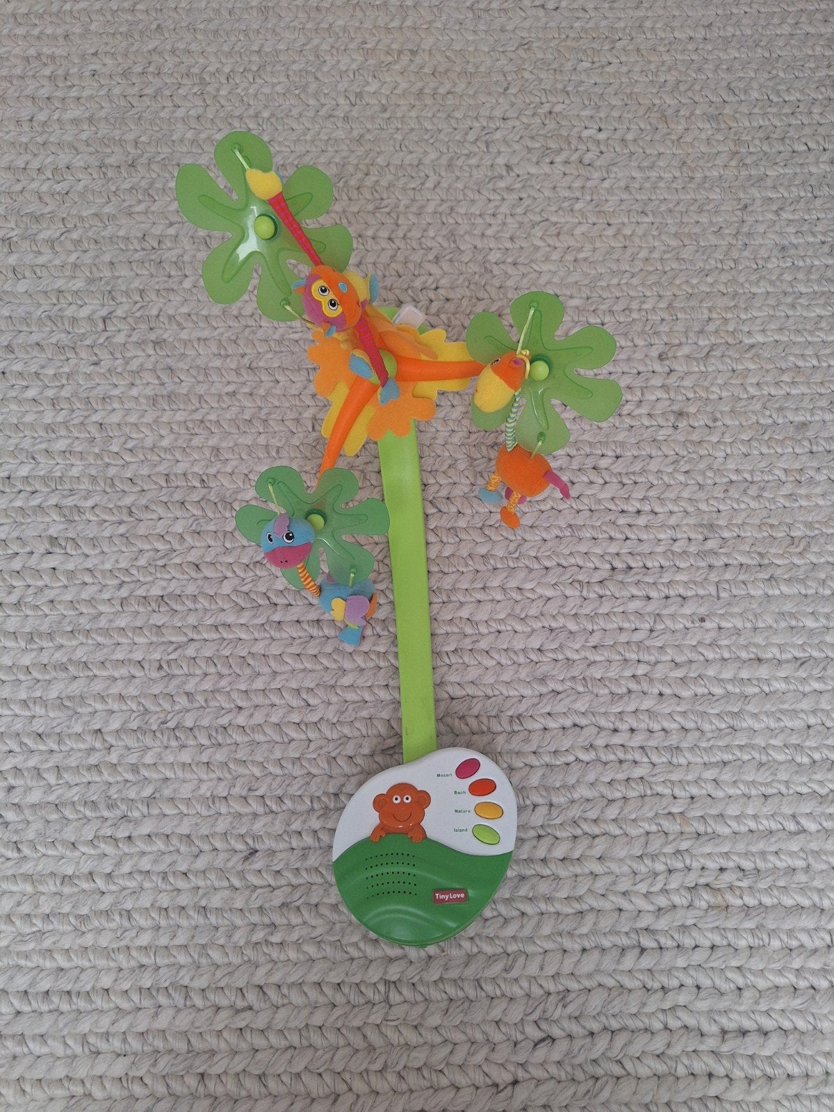 TinyLove muziek mobiel, Ophalen, Zo goed als nieuw, Mobiel, Met licht