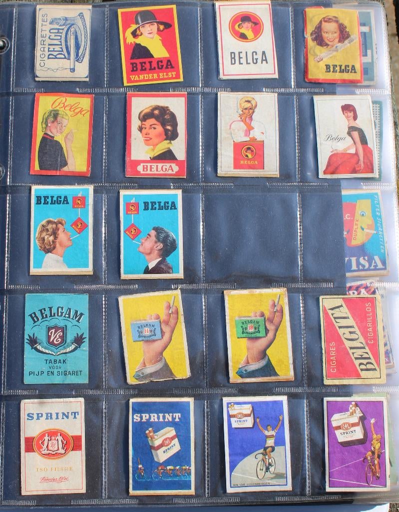 verzameling Lucifer doosjes etiketten uit de jaren 1950/60, Ophalen of Verzenden, Gebruikt, Luciferdoosjes of -merken