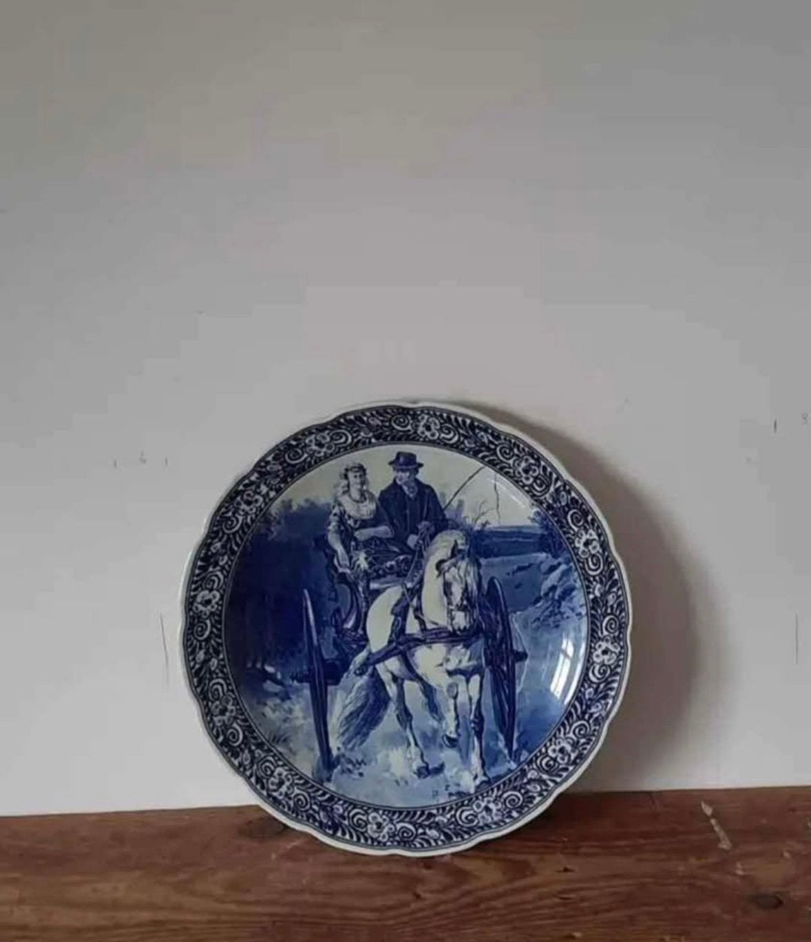 Assiette ancienne - Delfts, Enlèvement