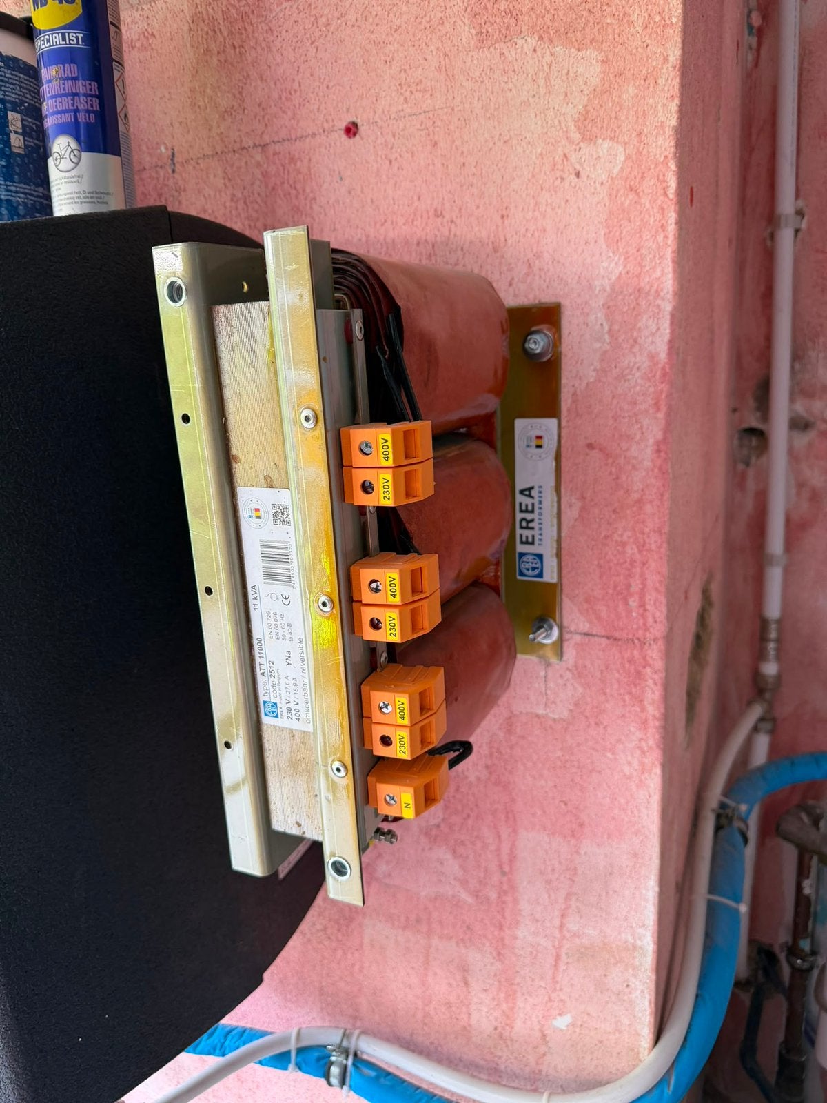Transformator 230V  400/440V – 11 kVA, Ophalen, Zo goed als nieuw