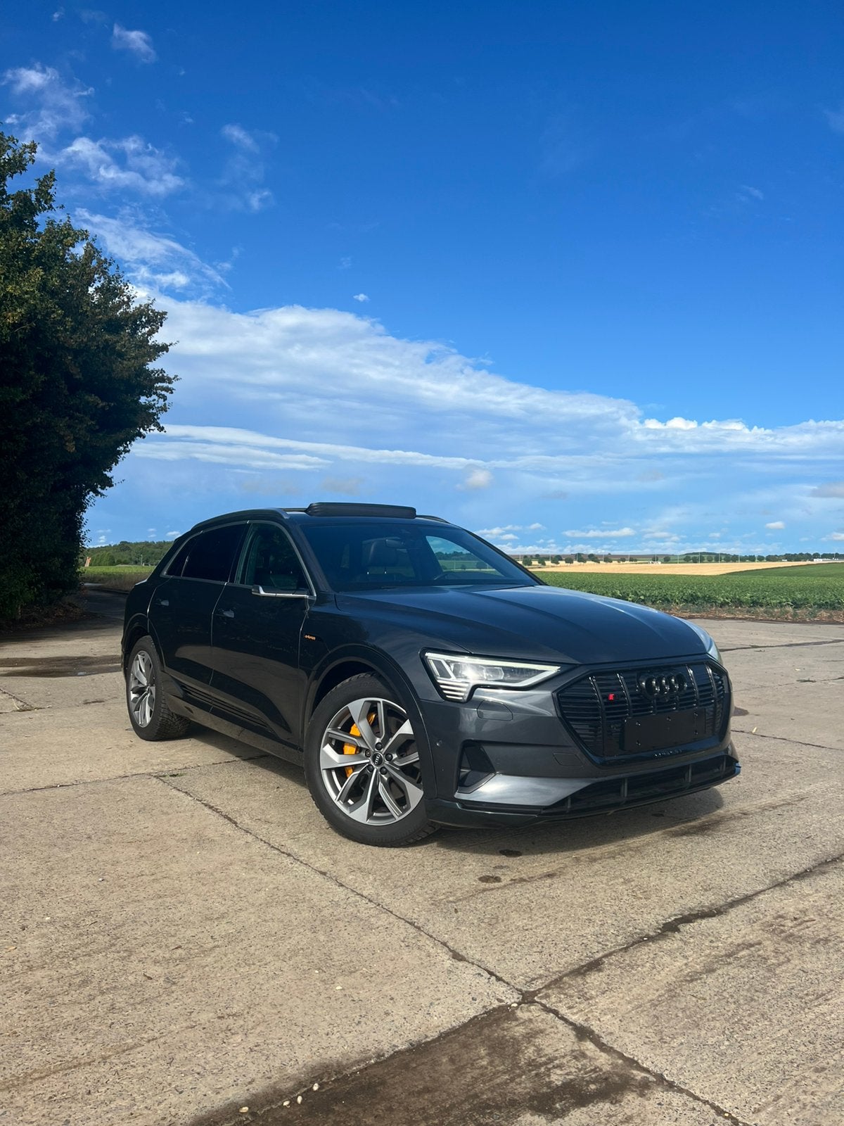 Audi Q8 E-TRON 95 KWH 55 QUATTRO S FULL, Auto's, Q8 e-tron, Elektrisch, Particulier, Te koop