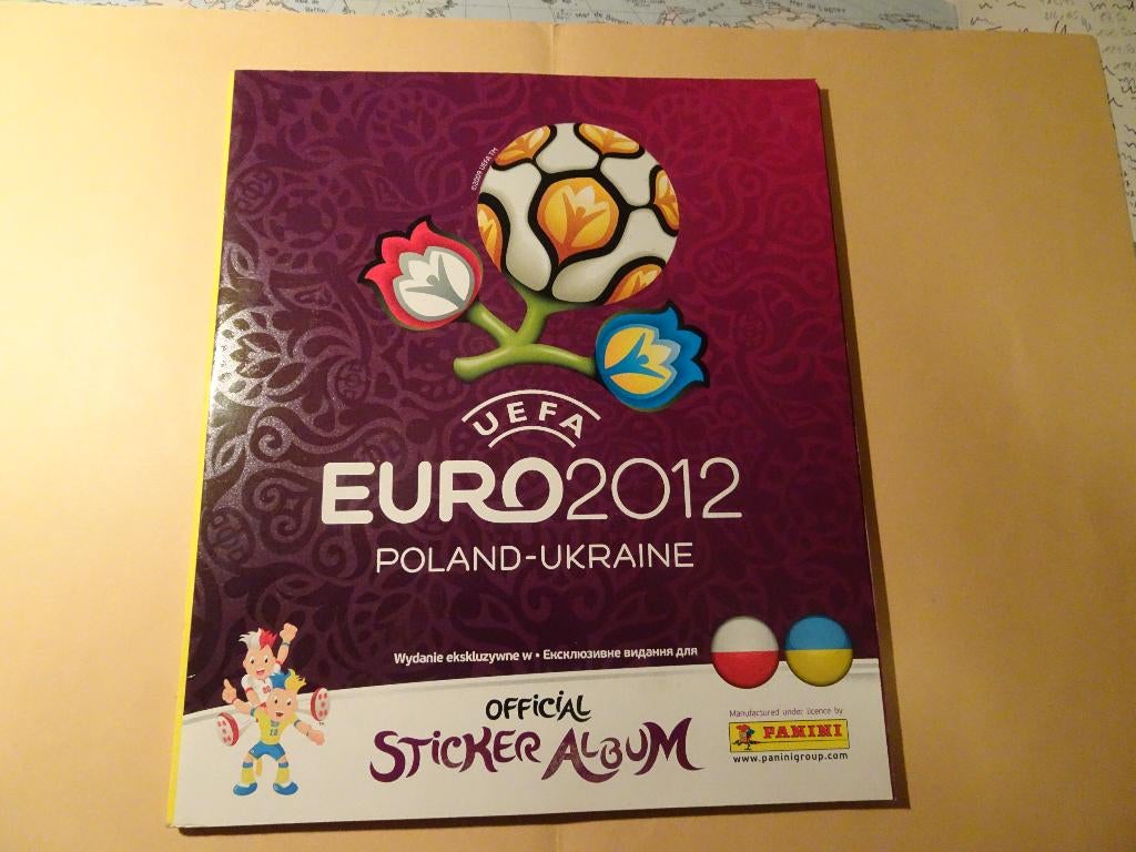 Album Panini Football - EURO 2012 - Poland / Ukraine, Enlèvement ou Envoi, Comme neuf, Plusieurs autocollants
