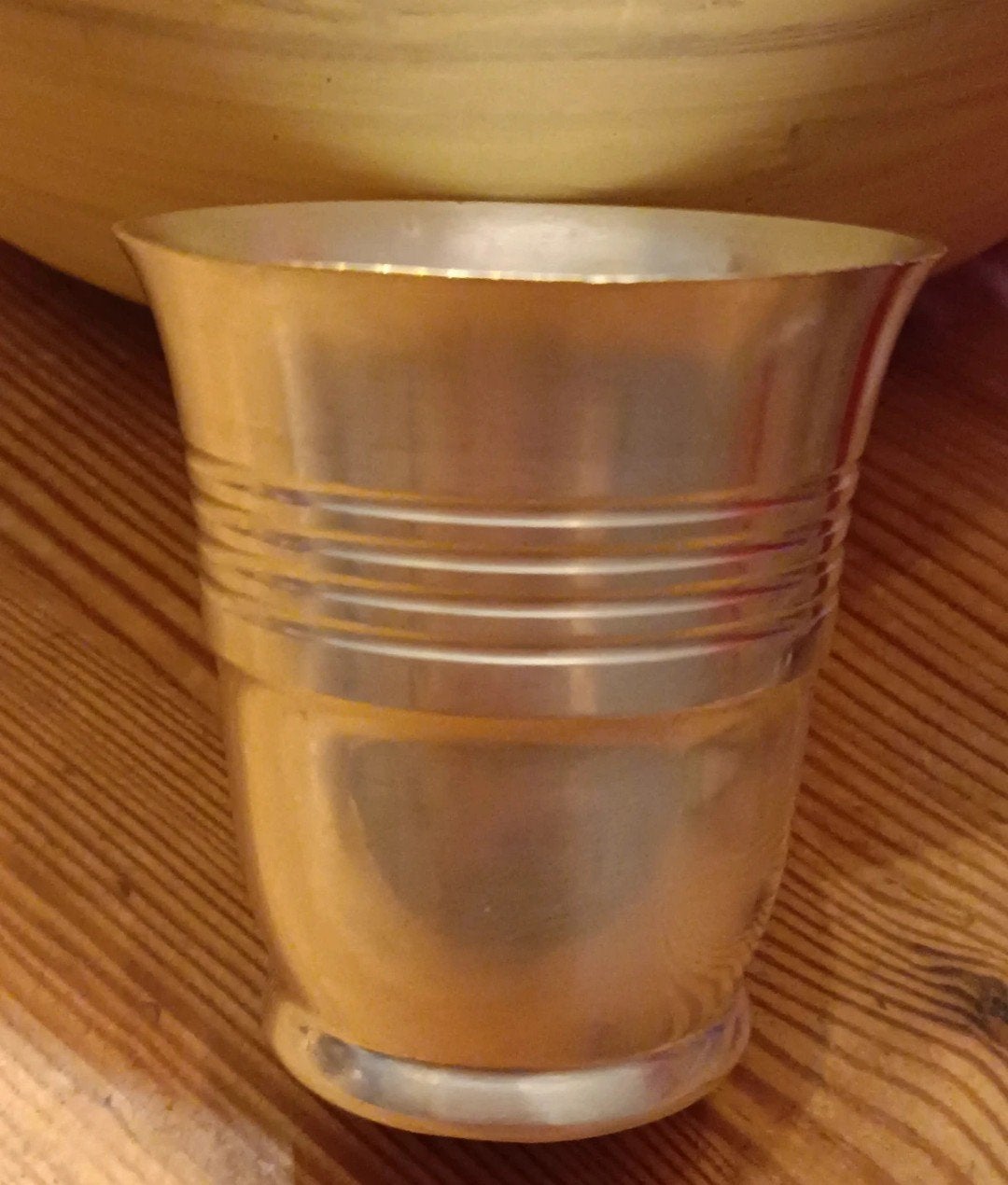 Timbale vintage en métal argenté Saint Médard, Enlèvement ou Envoi