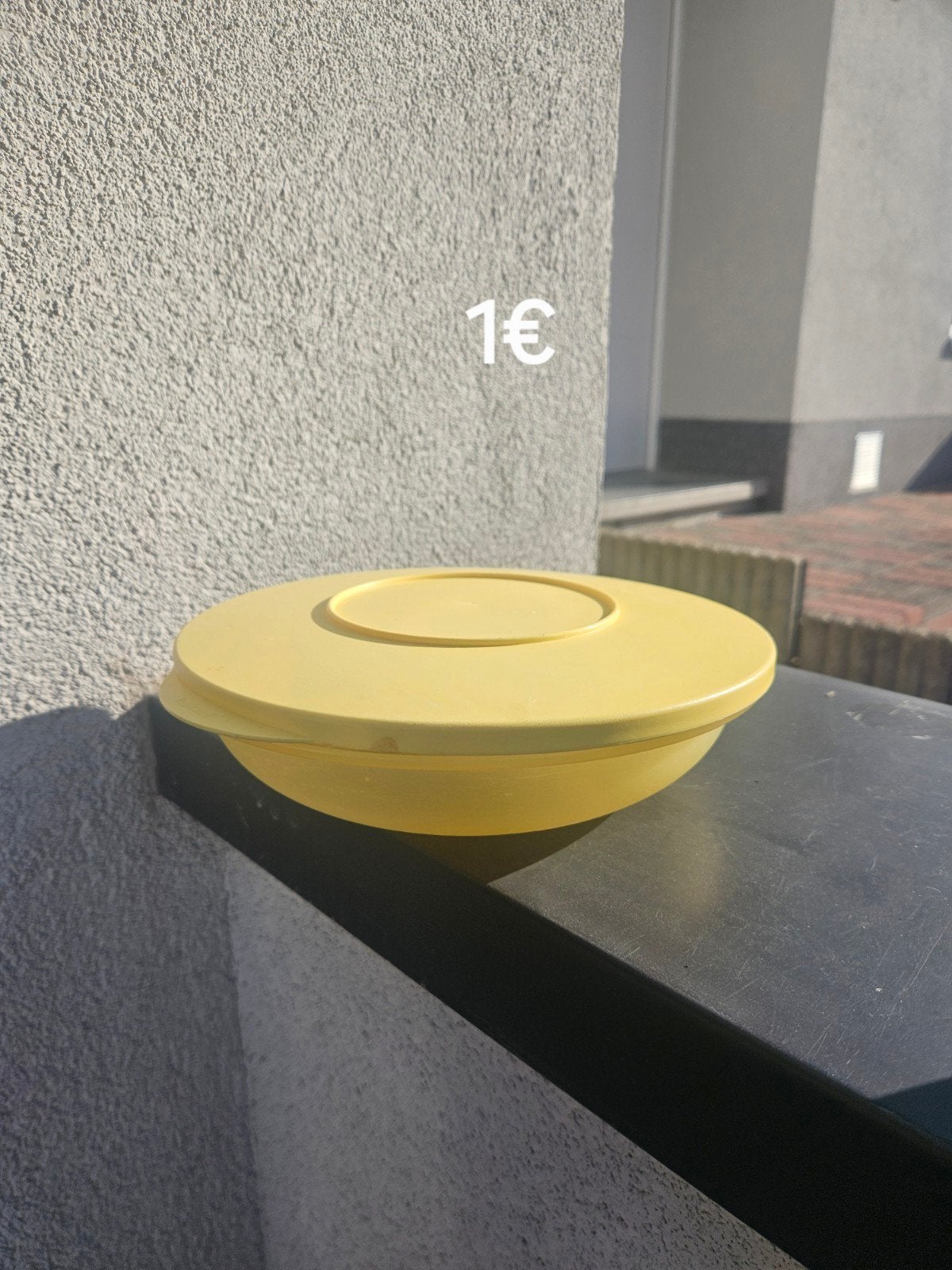 tupperware potten, Ophalen