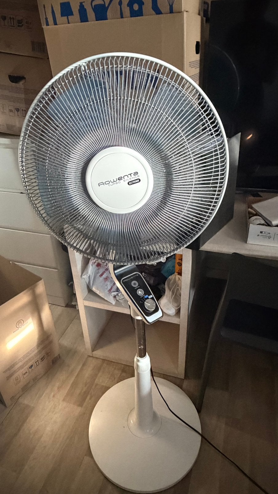 Ventilateur sur pied Rowenta Turbo Silence Extrême, Enlèvement, Comme neuf