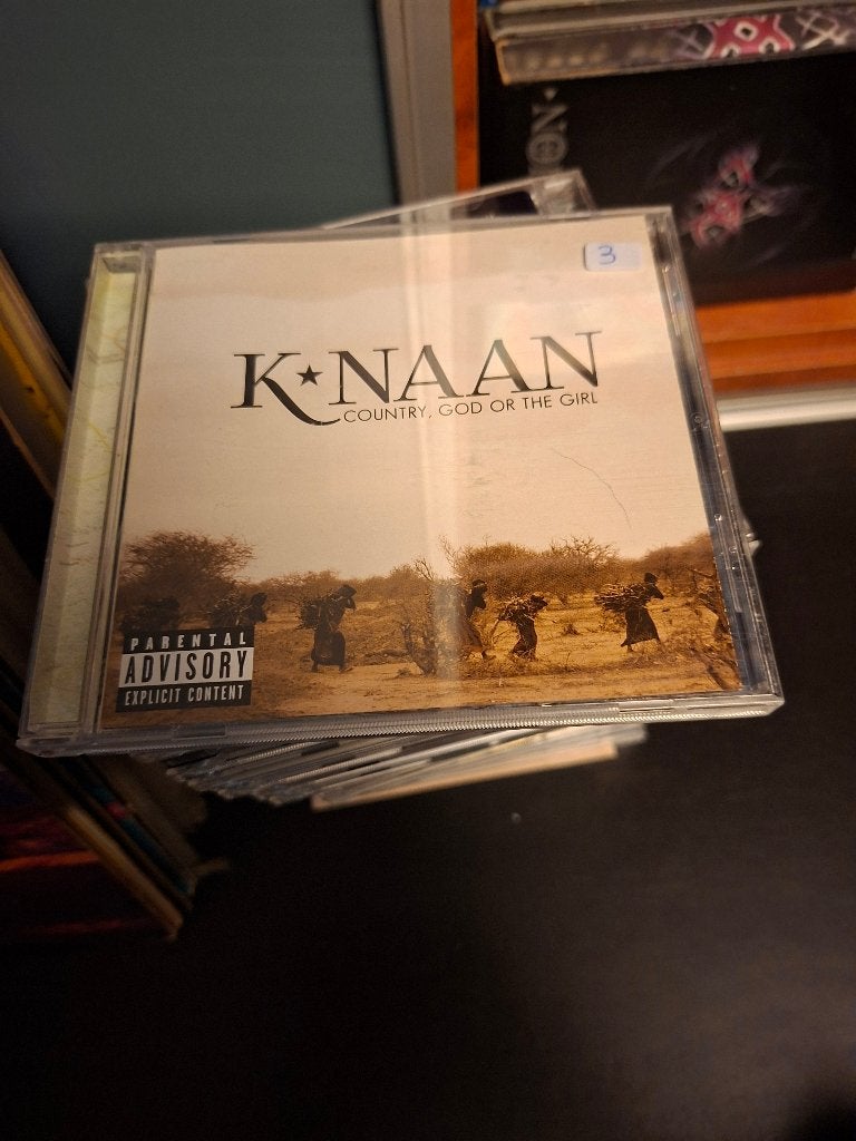 cd - k'naan - country god or the girl, Cd's en Dvd's, Ophalen of Verzenden, Zo goed als nieuw, Inclusief doosje, Album