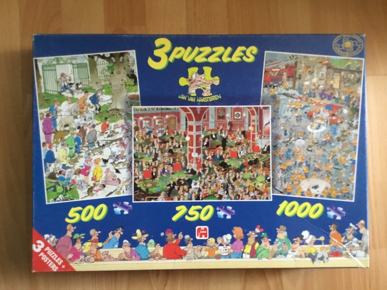 Jan van Haasteren puzzels 500-750-1000, Hobby en Vrije tijd, Denksport en Puzzels, Ophalen of Verzenden, 500 t/m 1500 stukjes
