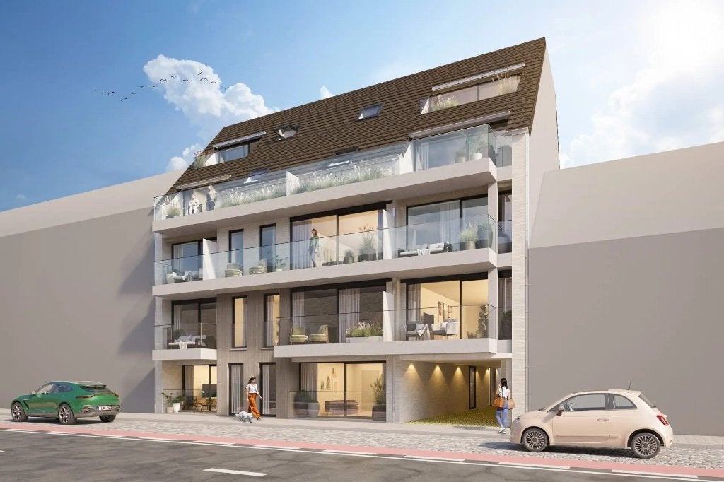 Appartement met 1 slaapkamer en terras te Lombardsijde, Westende-Bad, Province de Flandre-Occidentale, 69 m², 1 pièces