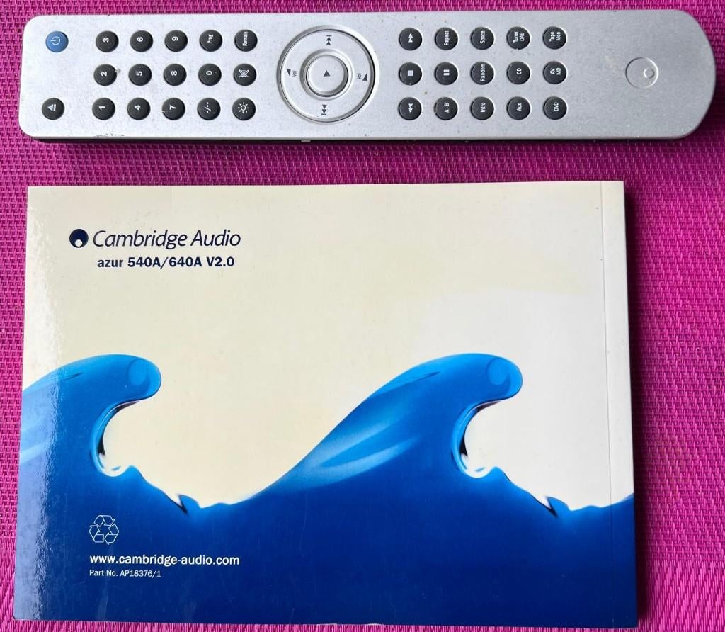 Cambridge Audio Azur 640A V2.0, TV, Hi-fi & Vidéo, Amplificateurs & Ampli-syntoniseurs, Comme neuf, Stéréo, 60 à 120 watts, Autres marques
