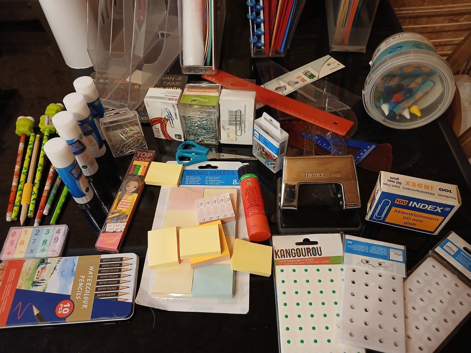allerhande schoolmateriaal, Diversen, Schoolbenodigdheden, Ophalen, Zo goed als nieuw
