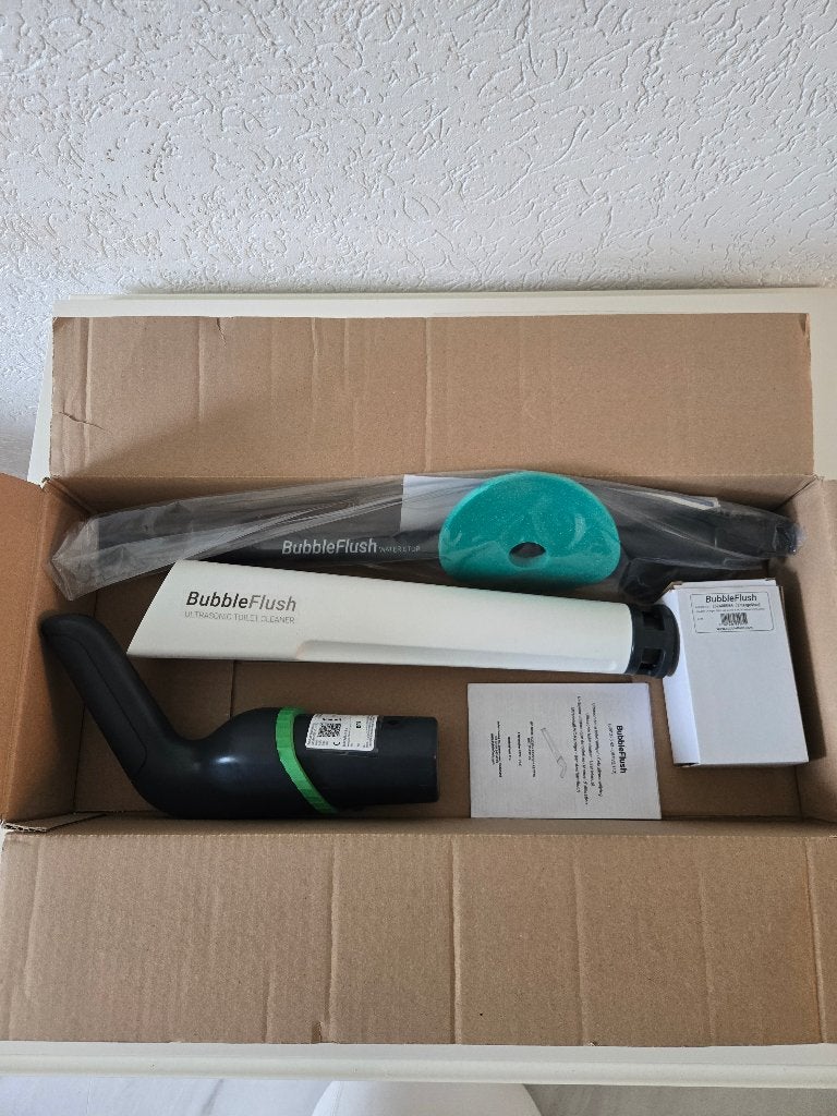 Nettoyeur de toilettes à ultrasons Bubble Flush, Enlèvement ou Envoi, Neuf, Toilettes