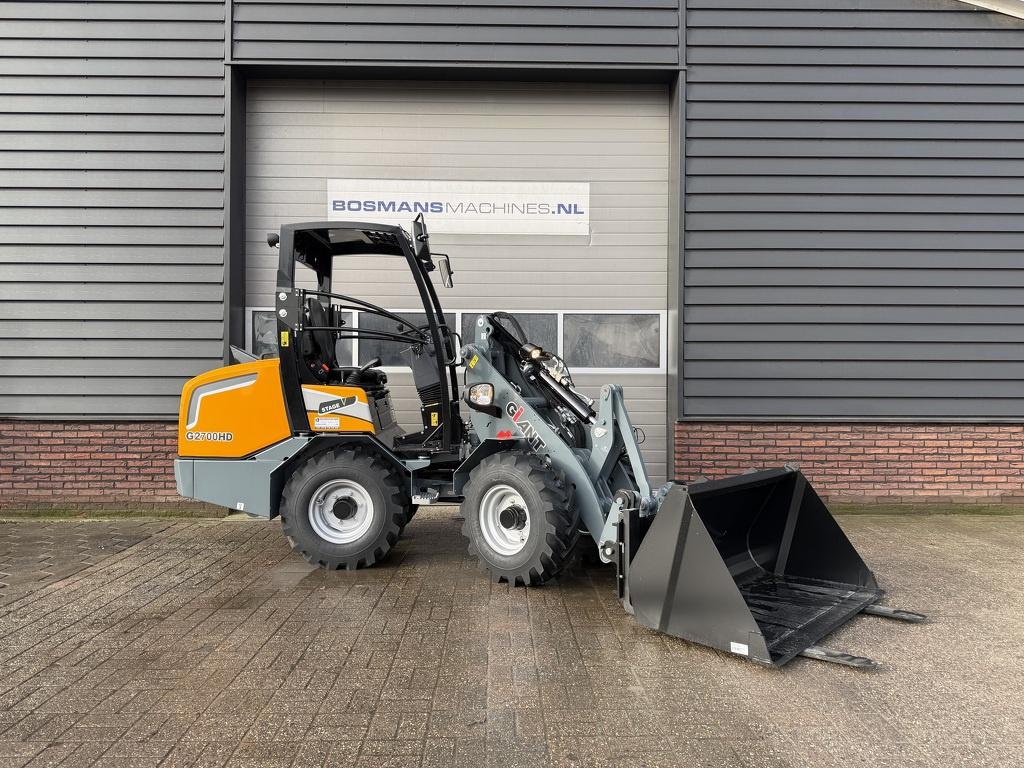 Giant G2700 HD minishovel / kniklader NIEUW 110 cm breed €, Zakelijke goederen, Machines en Bouw | Kranen en Graafmachines, Wiellader of Shovel