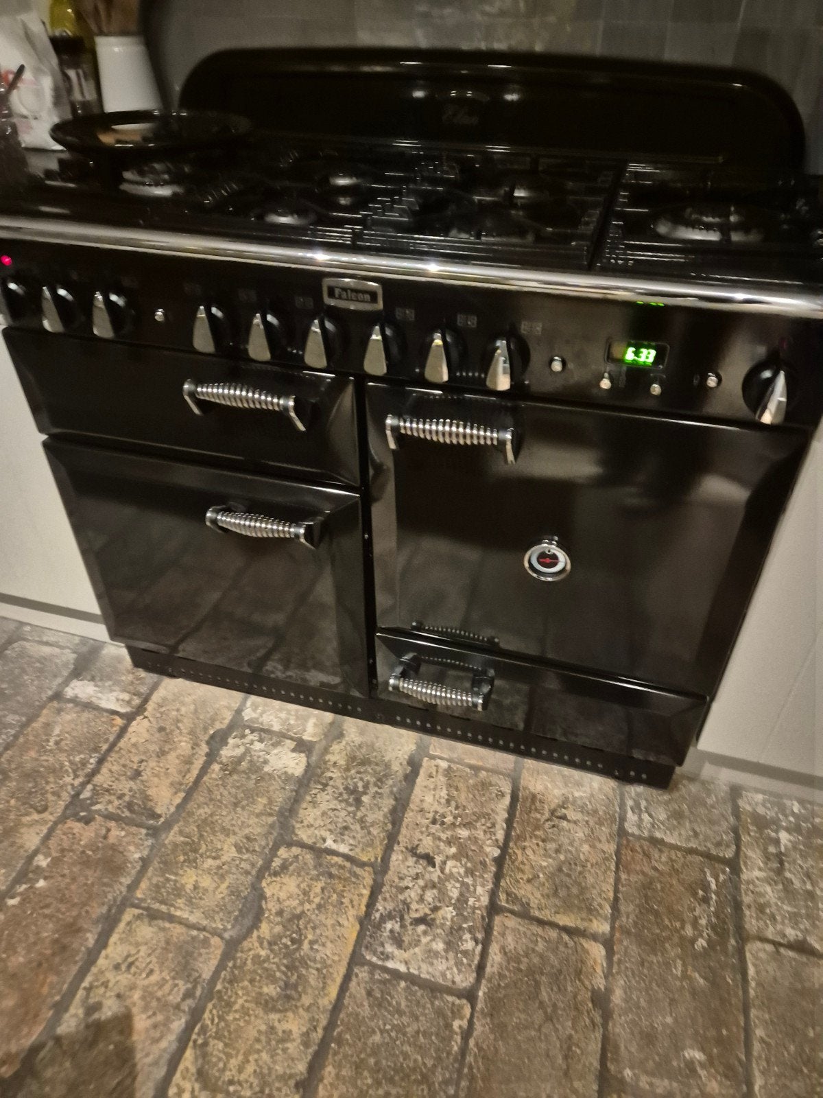 Fornuis Falcon Elan 110, Elektronische apparatuur, Ophalen, Gebruikt, Gas, Grill