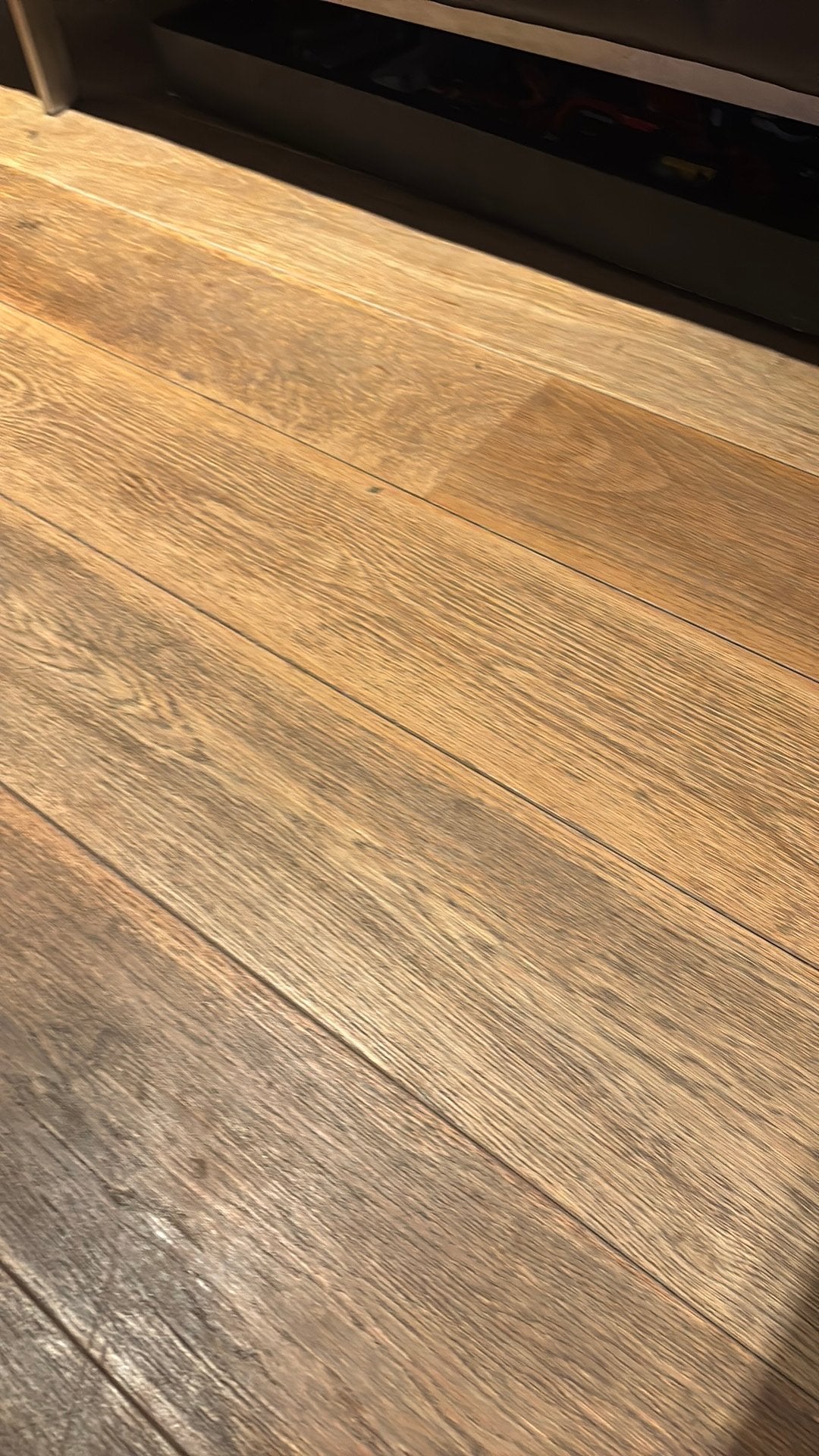 Massief eiken planken, Gebruikt, Bruin, 75 m² of meer, Rustiek en modern