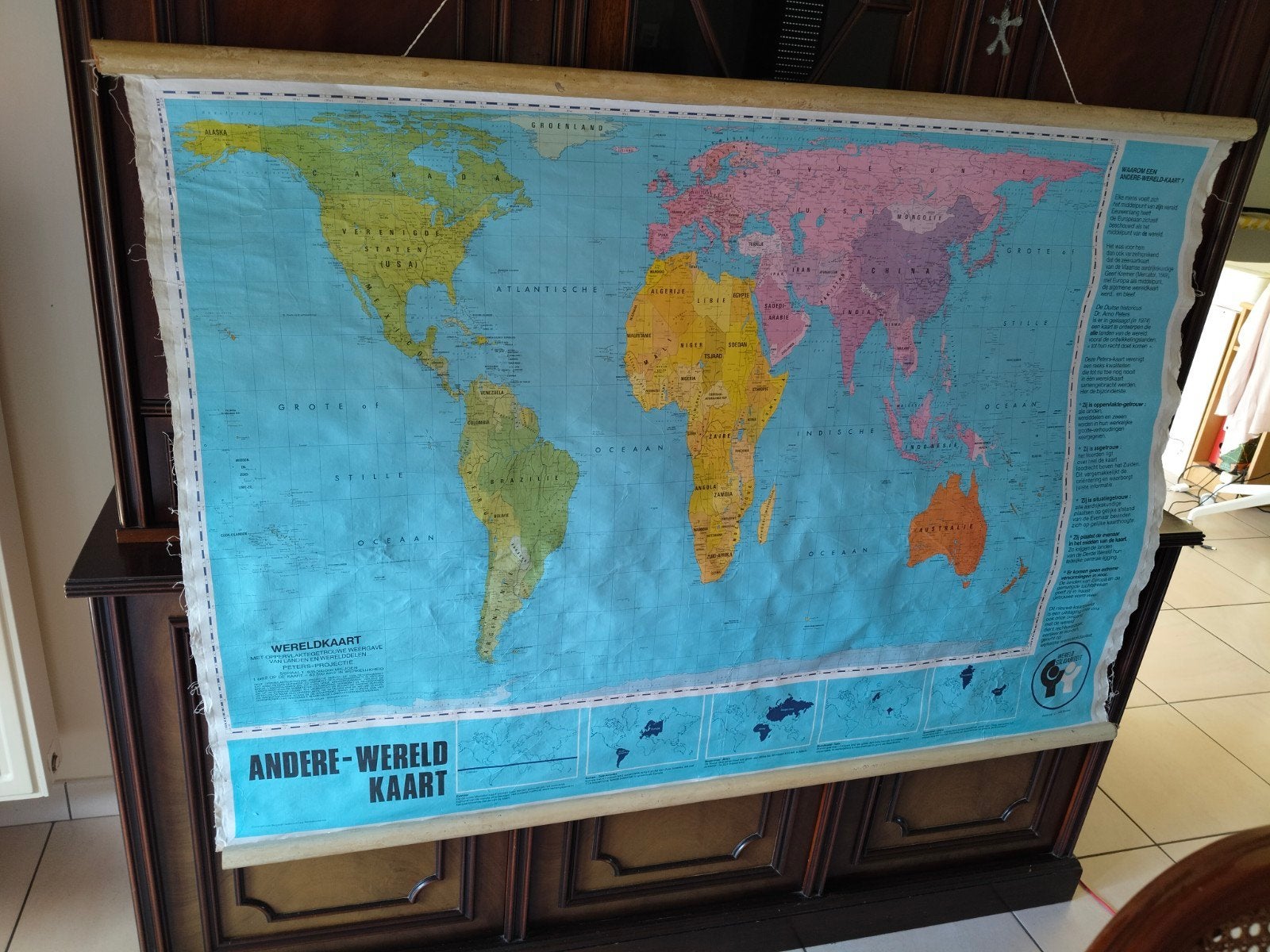 Oude landkaarten, Boeken, Atlassen en Landkaarten, Ophalen, Landkaart