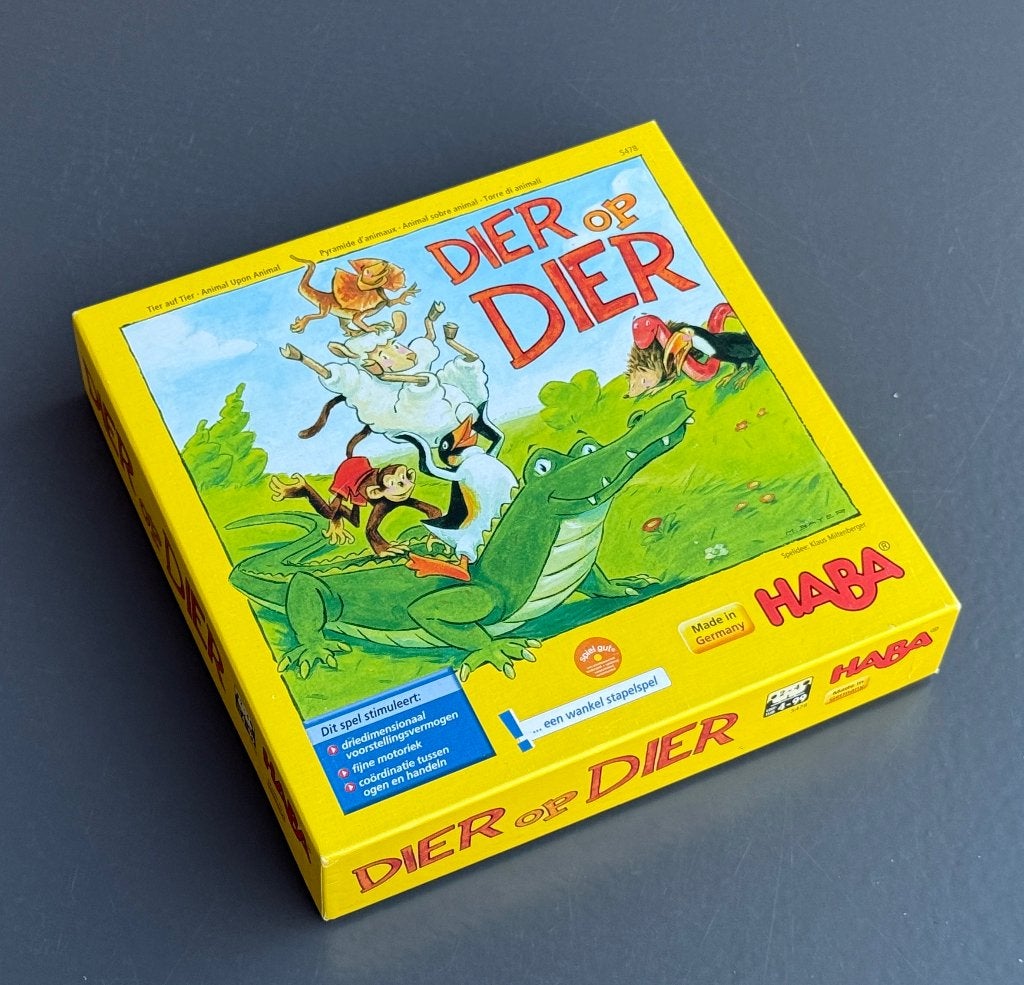 Haba – Dier op dier, Ophalen, Bouwen