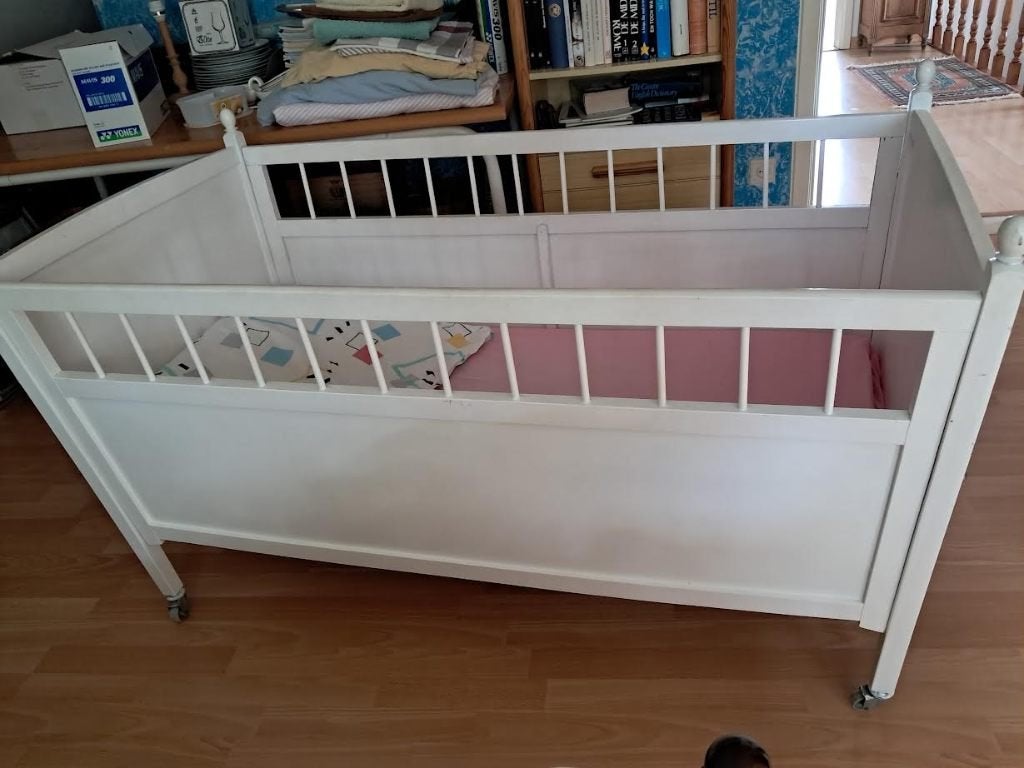 kinderbedje, Ophalen, Zo goed als nieuw