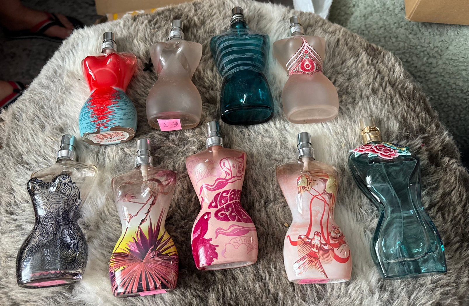 Jean paul gaultier parfumflesjes collectie, Verzamelen, Ophalen of Verzenden, Gebruikt