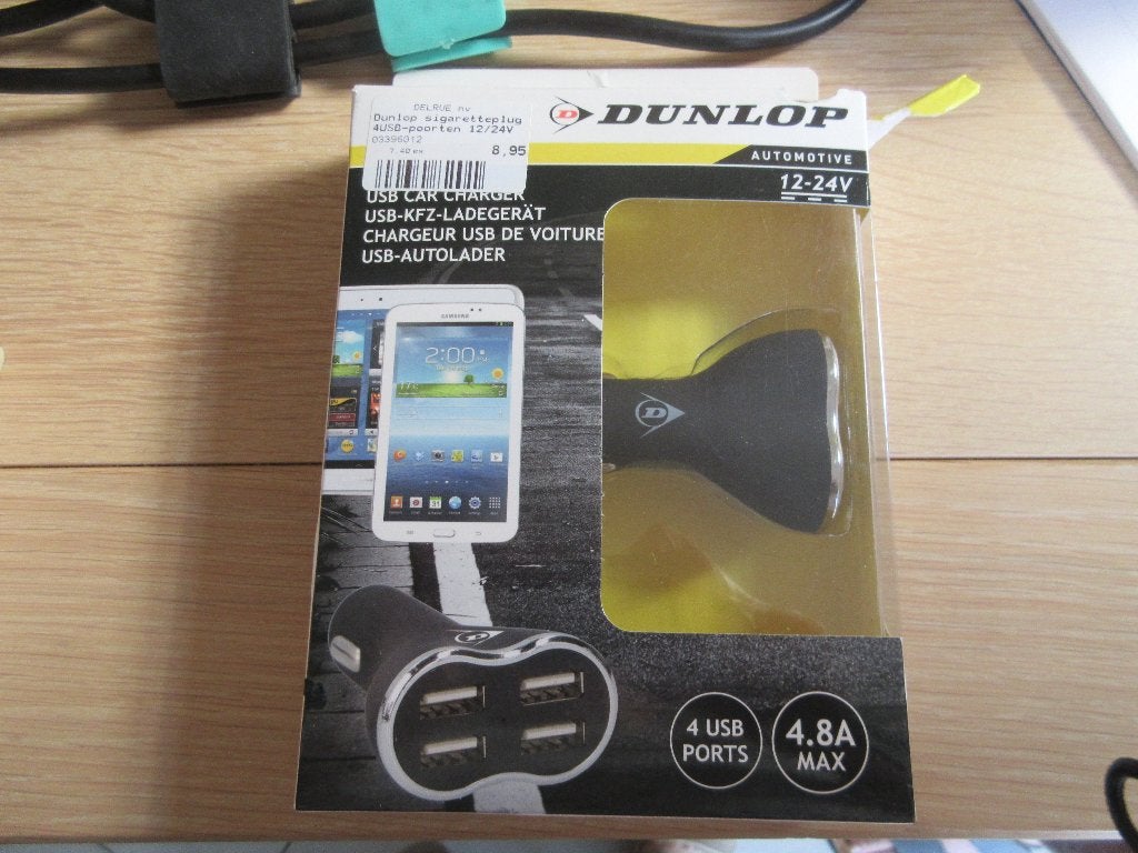 Dunlop sigaretten plug voor in auto, Ophalen of Verzenden, Nieuw