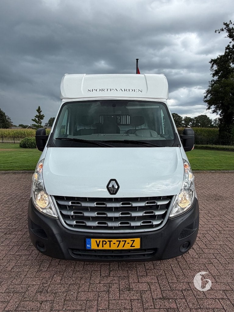 Prachtige Renault Verpas paardencamionette, opbouw 2022!, Enlèvement, Comme neuf, Polyester, Remorque 2 chevaux