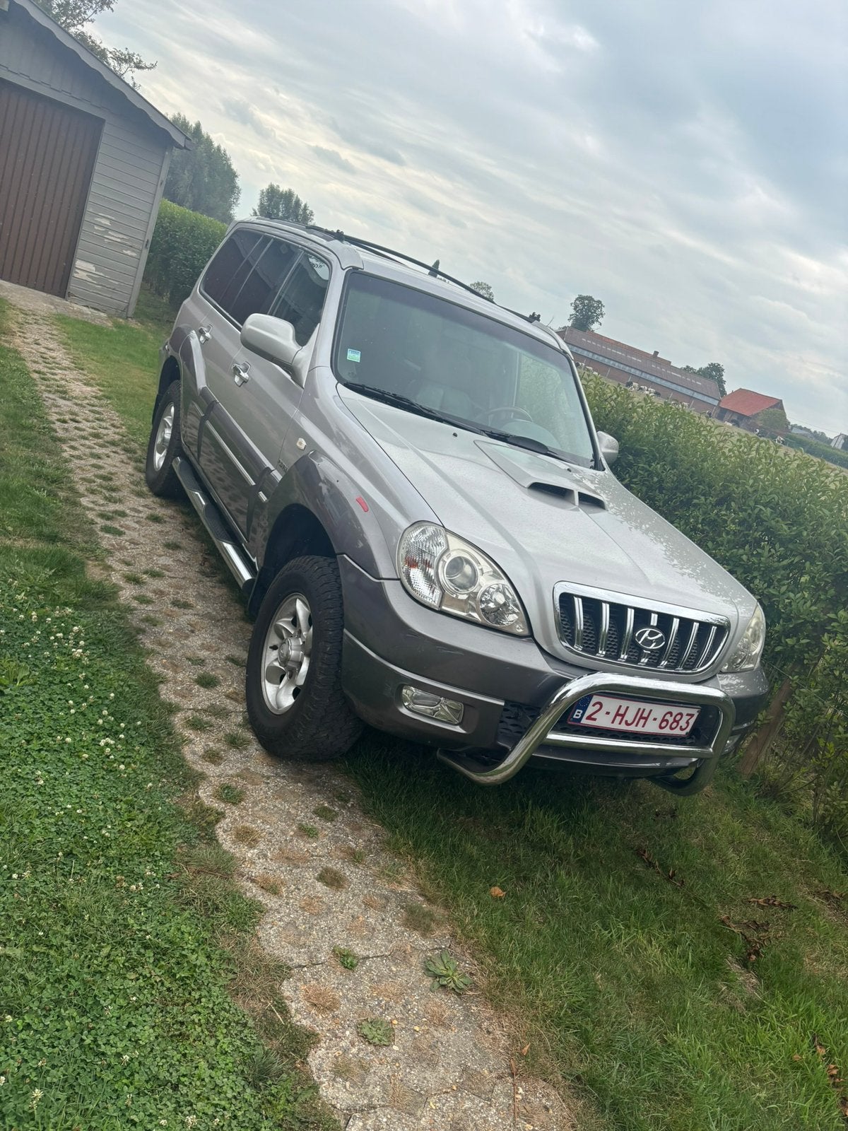 Hyundai terracan lichtevracht 2.9 automatisch, Auto's, Automaat, 2800 kg, Diesel, Particulier