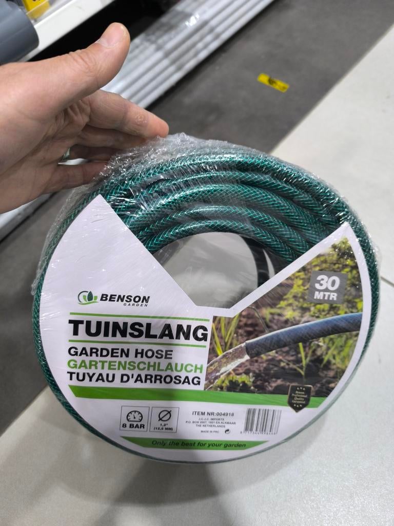 Tuinslang 30 meter nieuw, Tuin en Terras, Ophalen, Tuinslang