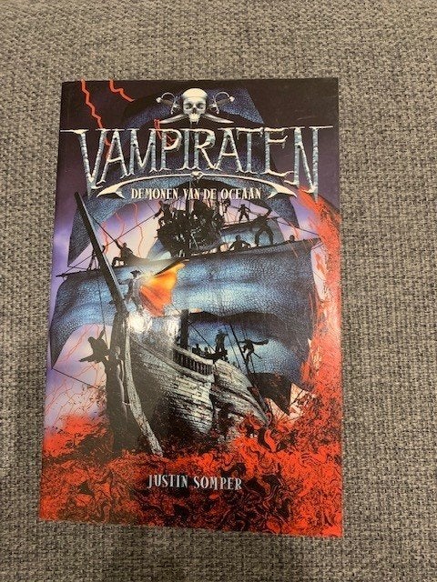 Leesboek Vampiraten - Demonen van de oceaan, Ophalen, Nieuw, Justin Somper