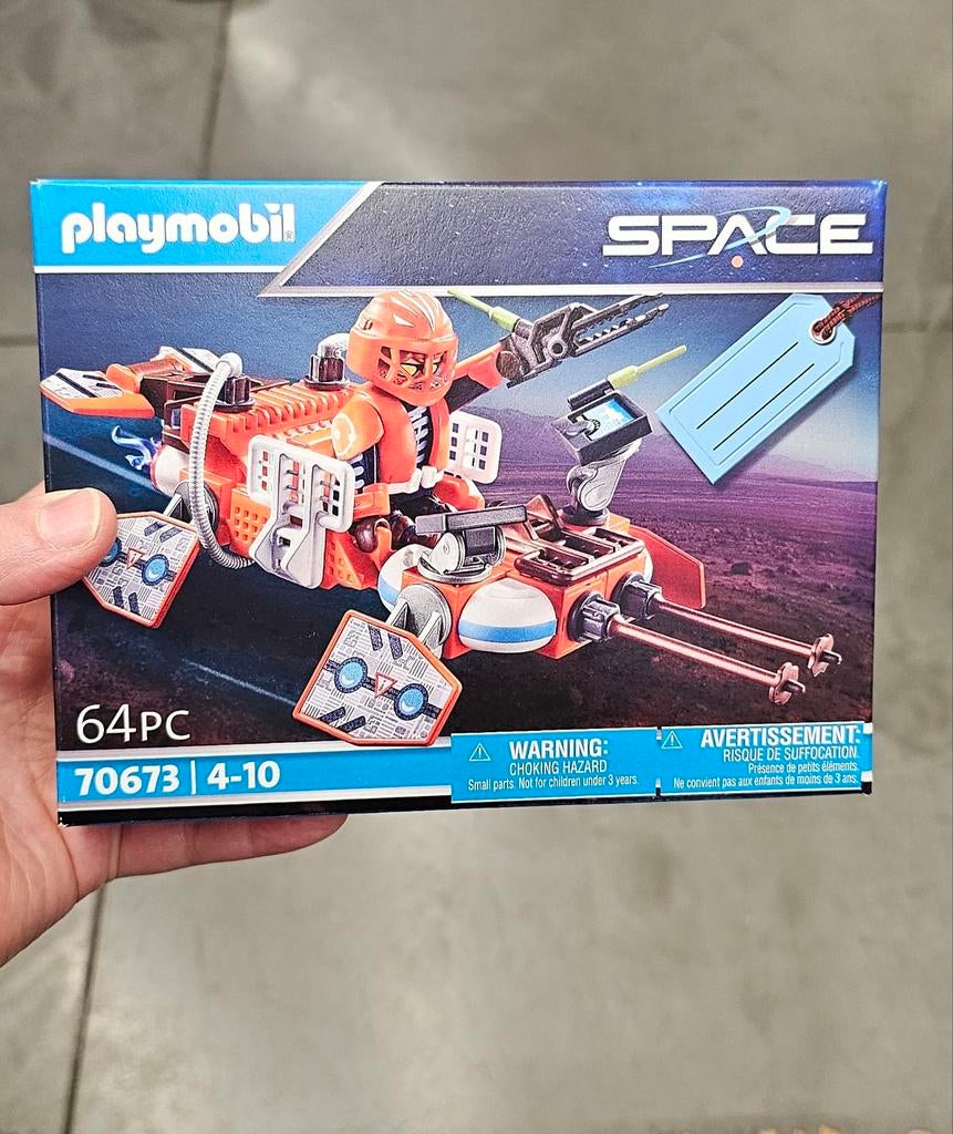 Lego playmobil space neuf