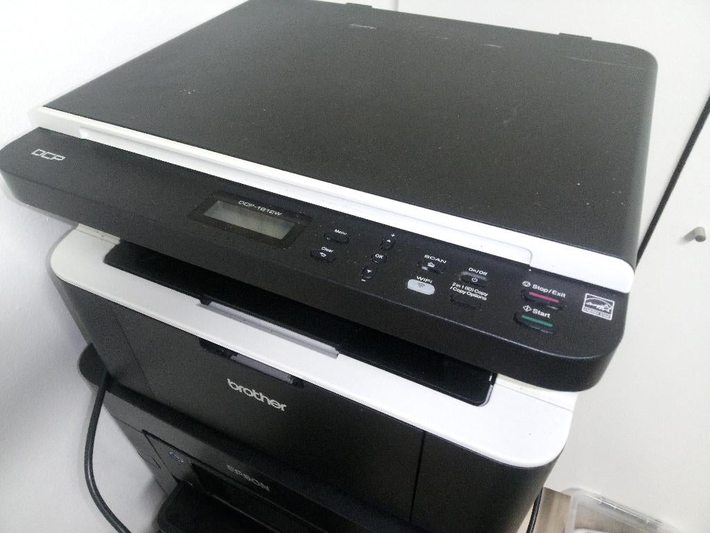 Brother DCP-1612W laserprinter, Computers en Software, Printers, Ophalen, Gebruikt, Laserprinter, Printer