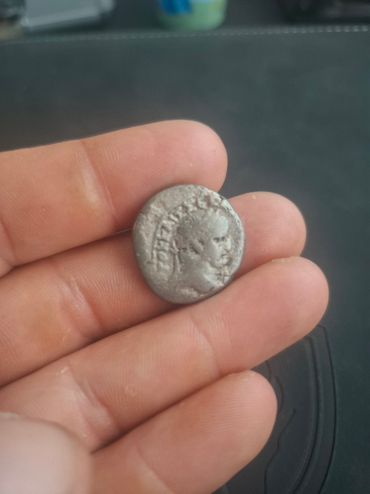 Pièce d'argent romaine antique - Denier, Enlèvement ou Envoi