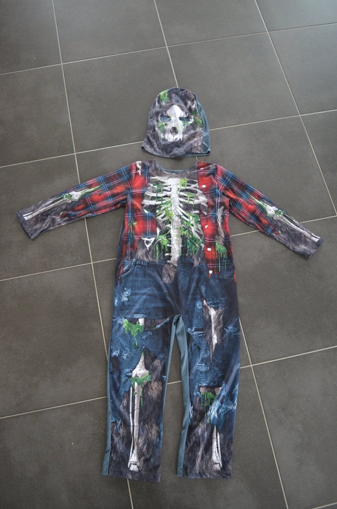 Verkleedkledij Haloween, Kinderen en Baby's, Carnavalskleding en Verkleedspullen, Ophalen of Verzenden, Zo goed als nieuw, 134 t/m 140