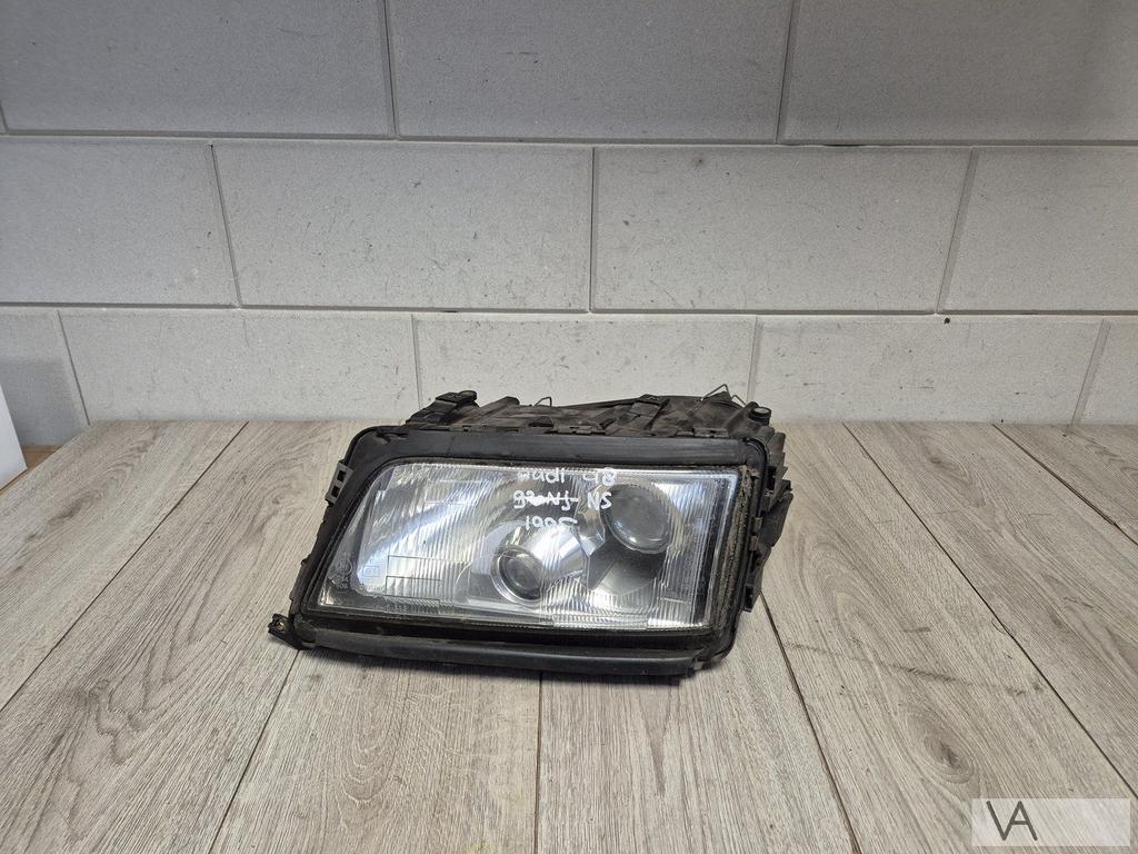 Audi A8 1994 -1999 koplamp links glas ORIGINEEL €75 halogeen, -, Audi, Utilisé, -