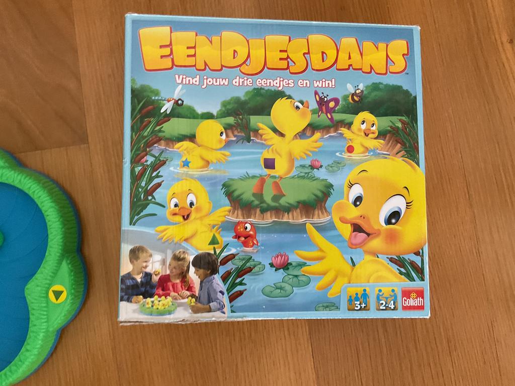 Eendjesdans gezelschapspel, Ophalen, Zo goed als nieuw